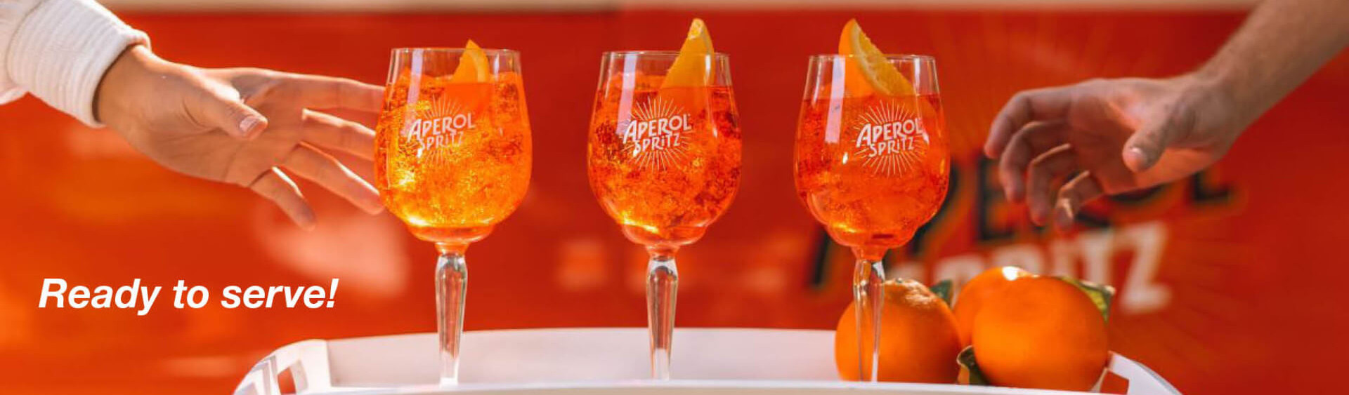 Aperol Spritz in vaten